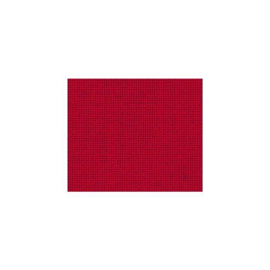 Picture of Zweigart Christmas Red 27 Count Linda Cotton Evenweave (954)