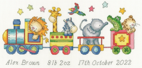Picture of Choo Choo Train Sampler by Bothy Threads