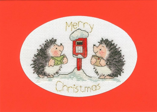 Picture of Last Post - Christmas Card Cross Stitch Kit by Bothy Threads