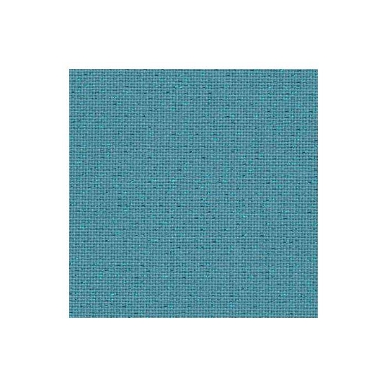 Picture of Zweigart Pacific Metallic Blue Glitter 25 Count Lugana Cotton Evenweave (6136)