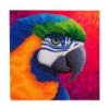 Picture of Paradise Parrot , 18x18cm Crystal Art Card