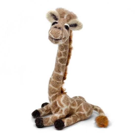 Picture of Giraffe Needle Felting Kit