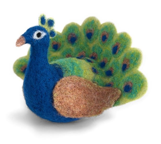 Picture of Fabulous Peacock Needle Felting Kit