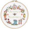 Picture of My Garden (Helen Smith) Cross Stitch Kit with Hoop by Bothy Threads