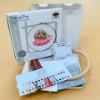 Picture of Teacup Pup (Hannah Dale) Cross Stitch Kit with Hoop by Bothy Threads