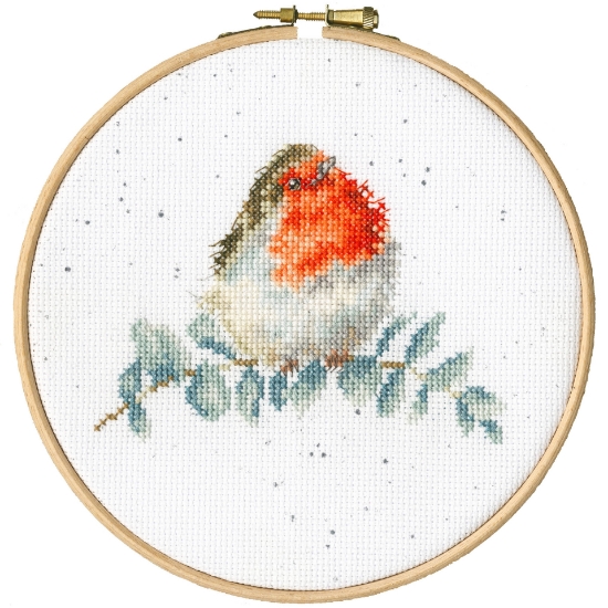 Picture of Eucalyptus (Hannah Dale) Cross Stitch Kit with Hoop by Bothy Threads