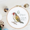 Picture of Little Goldfinch (Madeleine Floyd) Cross Stitch Kit with Hoop by Bothy Threads