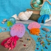 Picture of Jellyfish Brooches Needle Felting Kit