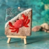 Picture of Mini Masterpiece Crab Needle Felting Kit