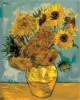 Picture of Van Gogh - Sunflowers  Printed Cross Stitch Kit by Figured Art