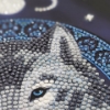 Picture of Lunar Wolf 26X18CM Crystal Art Notebook - design by Anne Stokes