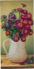 Picture of Flower Vase - 11x22cm Crystal Art Card