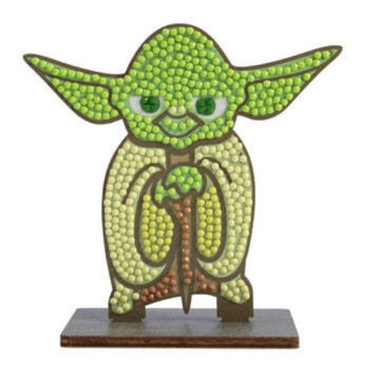 Picture of Yoda - Crystal Art Buddy Kit (Star Wars)