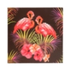 Picture of Flamingos 18x18cm Crystal Art Card