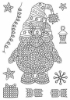 Picture of Crystal Art A6 Stamp Set  -  Wintertime Gnome 