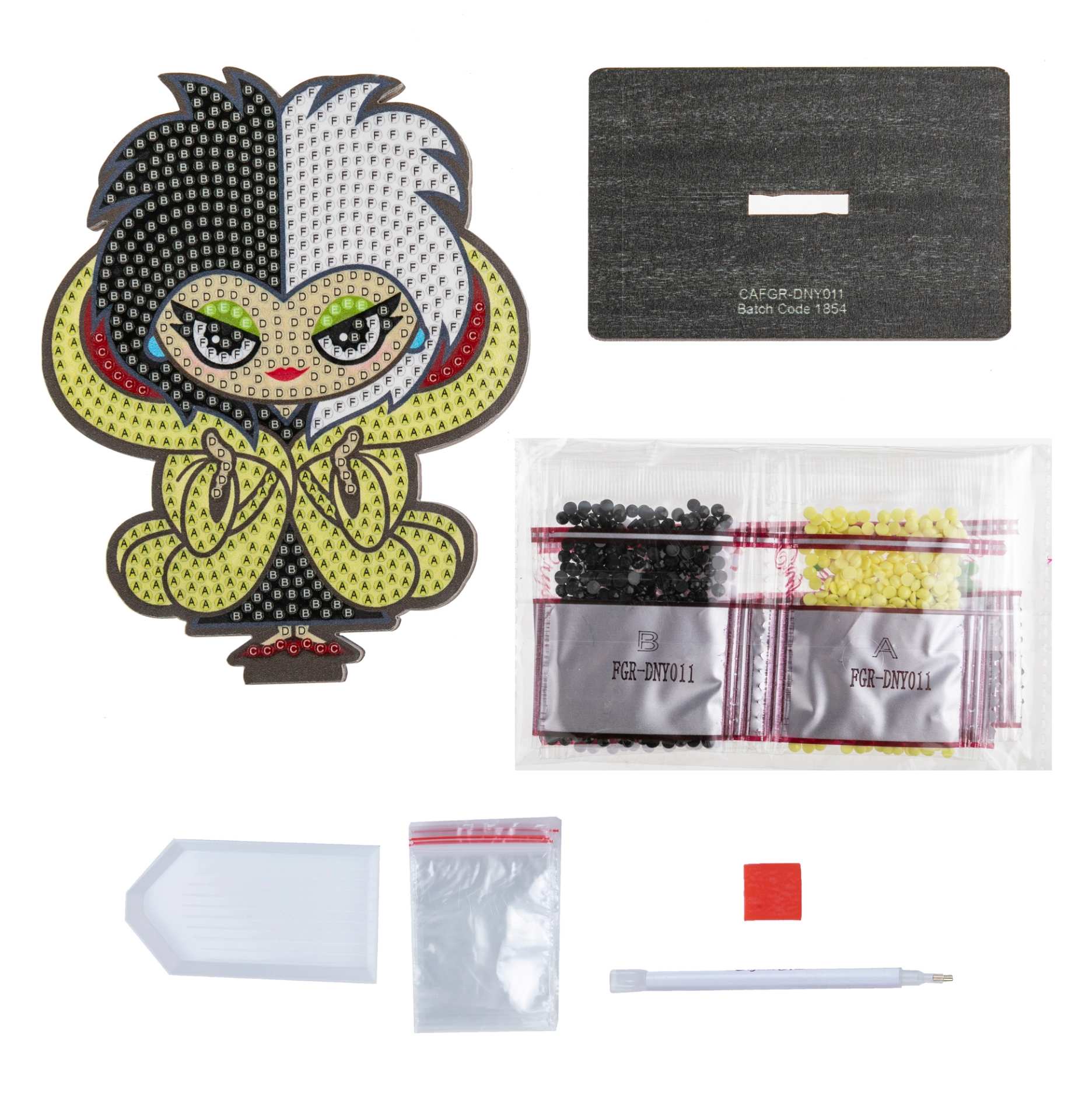 Cruella Crystal Art Buddy Kit (Disney) Stitchtastic