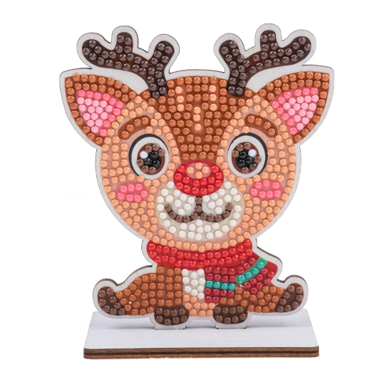 Picture of Reindeer - Crystal Art Buddy Kit