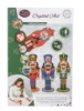 Picture of Set of 4 Traditional Nutcrackers - Crystal Art XL Buddies