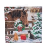 Picture of Christmas Friendship 18x18cm Crystal Art Card