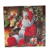 Picture of Festive Day Set of 8 Christmas Crystal Art Cards