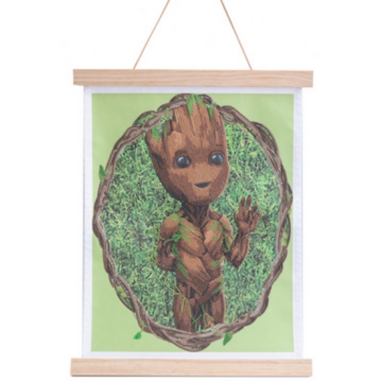 Picture of Groot - Crystal Art 35x45cm Scroll Kit