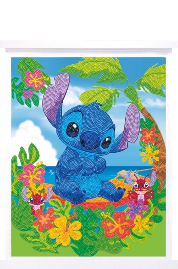 Picture of Stitch - Crystal Art 35x45cm Scroll Kit