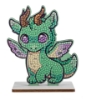 Picture of Smoky Dragon - Crystal Art Buddy Kit