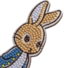 Picture of Peter Rabbit - Crystal Art Buddy Kit