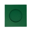 Picture of Round aperture square cards - Christmas Green (Pack of 5)