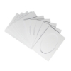 Picture of Oval Aperture A6 Cards - White (Pack Of 5)