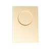 Picture of Round Aperture A6 Cards - Cream (Pack Of 5)