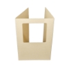 Picture of Square Aperture A6 Cards - Cream (Pack Of 5)