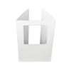 Picture of Square Aperture A6 Cards - White (Pack Of 5)