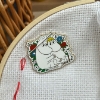 Picture of Moomin Needle Minder (Snorkmaiden & Moomintroll)
