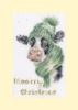 Picture of Moo-rry Christmas - Christmas Card Cross Stitch Kit by Bothy Threads