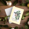 Picture of Moo-rry Christmas - Christmas Card Cross Stitch Kit by Bothy Threads