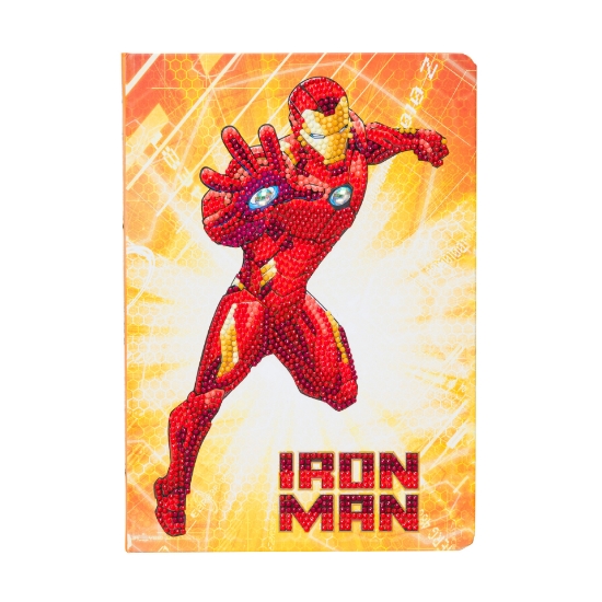 Picture of Ironman 26X18CM Crystal Art Notebook