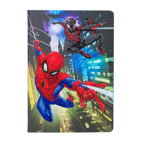 Picture of Spiderman 26X18CM Crystal Art Notebook