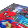 Picture of Spiderman 26X18CM Crystal Art Notebook