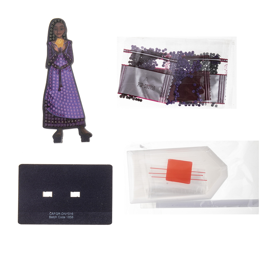 Asha - Crystal Art Buddy Kit (Disney Wish) | Stitchtastic