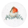 Picture of Eucalyptus and Robin - (Hannah Dale) Cross Stitch Kit by Bothy Threads