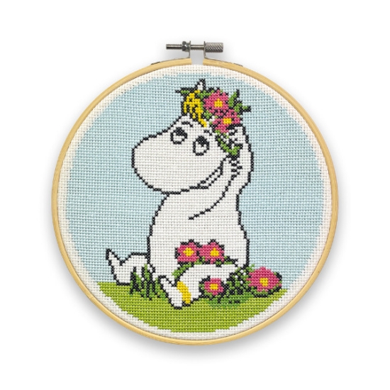 Picture of Snorkmaiden Flower Arranging Cross Stitch Kit