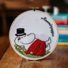 Picture of Moominpappa Snoozing Embroidery Kit