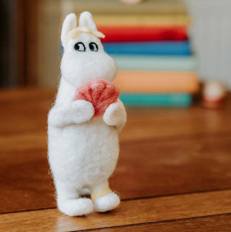 Snorkmaiden Finds a Shell Needle Felting Kit | Stitchtastic