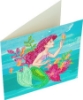 Picture of Ariel 18x18cm Crystal Art Card