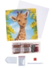 Picture of Baby Giraffe 18x18cm Crystal Art Card