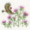 Picture of Feathers and Thistles Goldfinch - (Hannah Dale) Cross Stitch Kit By Bothy Threads