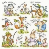 Picture of Country Folk Cross Stitch Kit By Bothy Threads