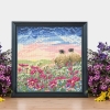 Picture of Ladybird in the Meadow Sheep Cross Stitch Kit By Bothy Threads