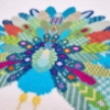 Picture of Mandala Peacock Cross Stitch Kit by Meloca Designs